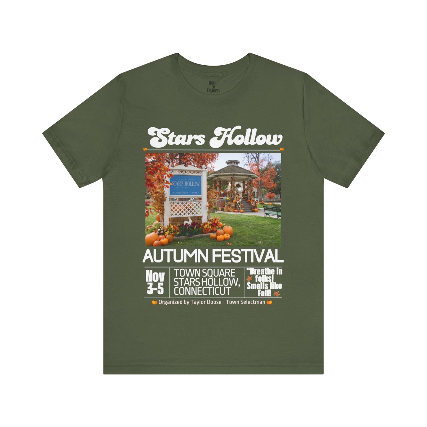 Gilmore Girls TV Show Shirt - Stars Hollow Autumn Festival