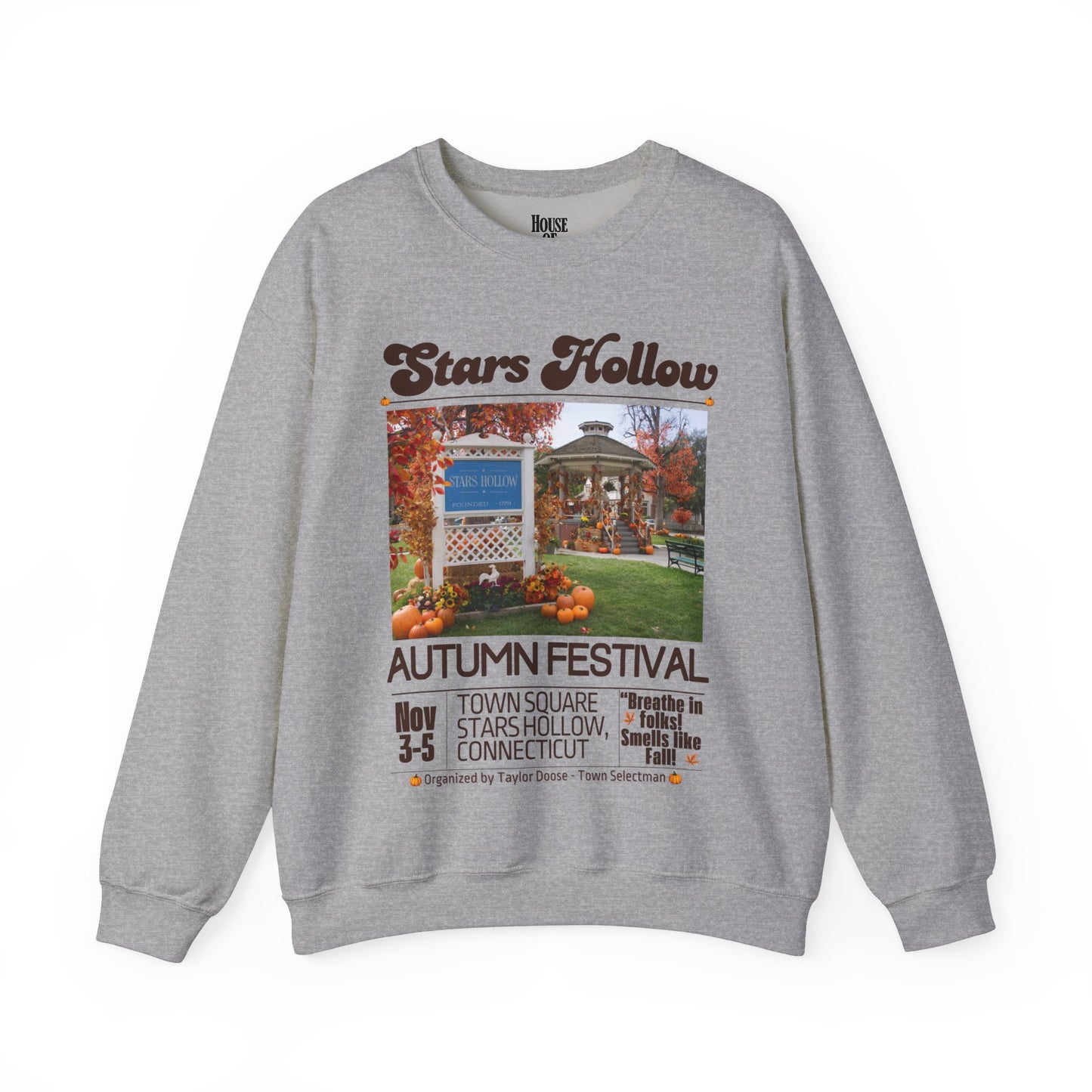 Gilmore Girls TV Show Sweatshirt - Stars Hollow Autumn Festival