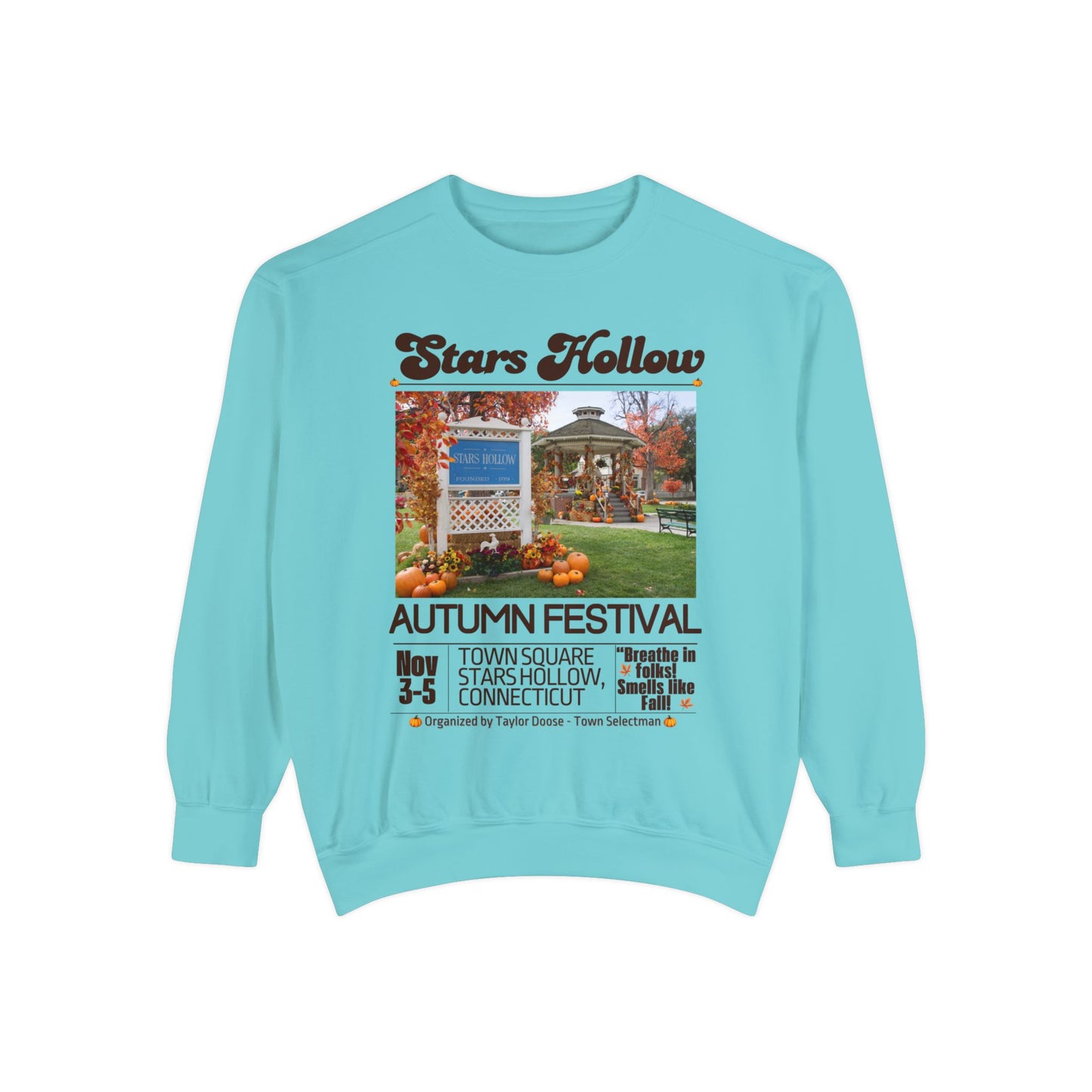 Comfort Colors® Gilmore Girls TV Show Sweatshirt - Stars Hollow Autumn Festival