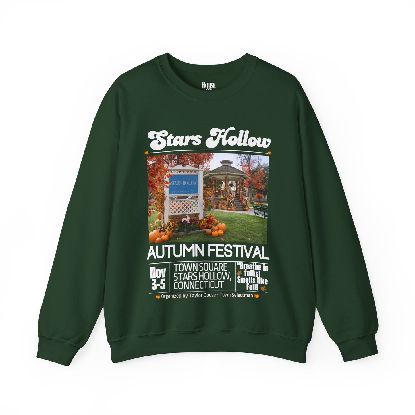 Gilmore Girls TV Show Sweatshirt - Stars Hollow Autumn Festival
