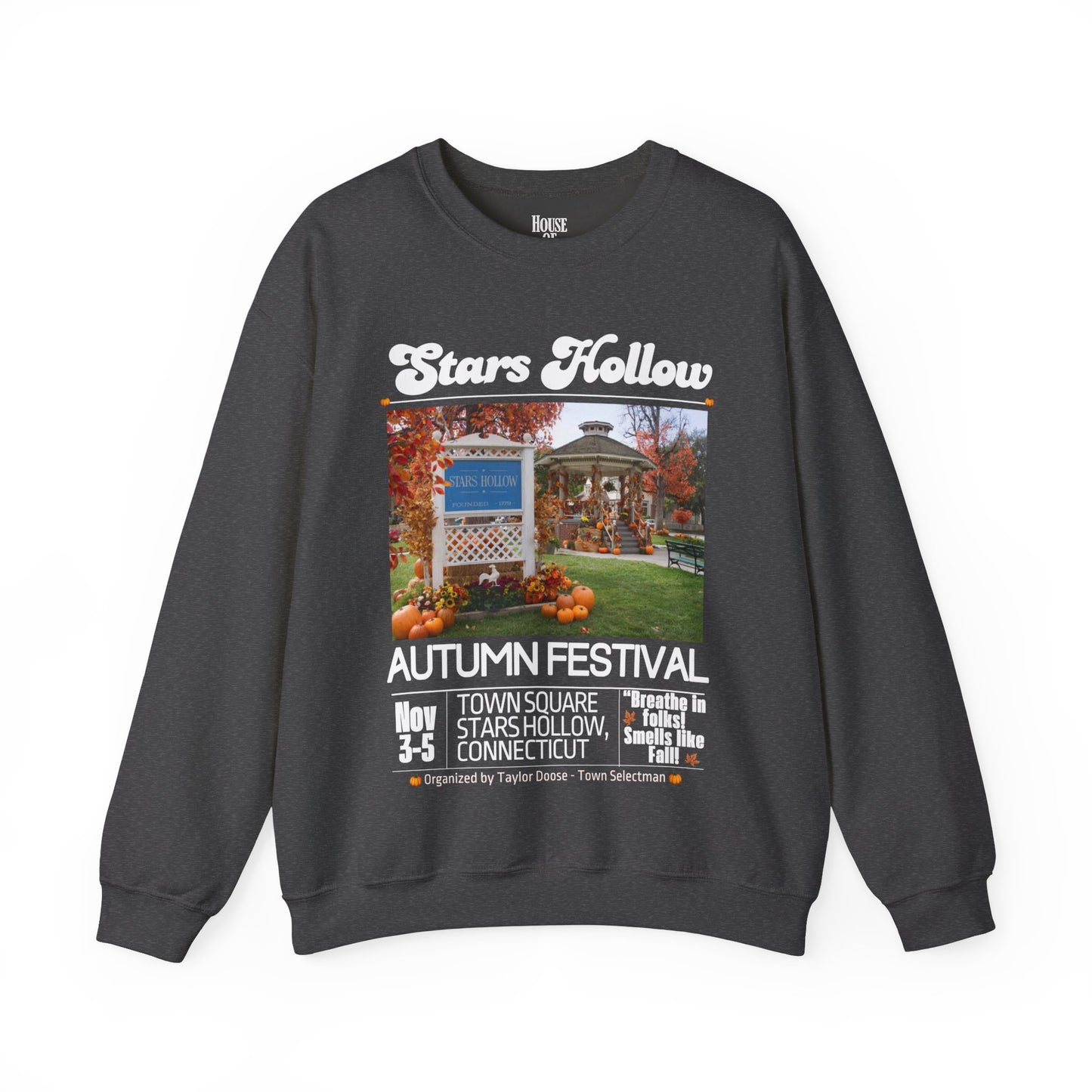 Gilmore Girls TV Show Sweatshirt - Stars Hollow Autumn Festival