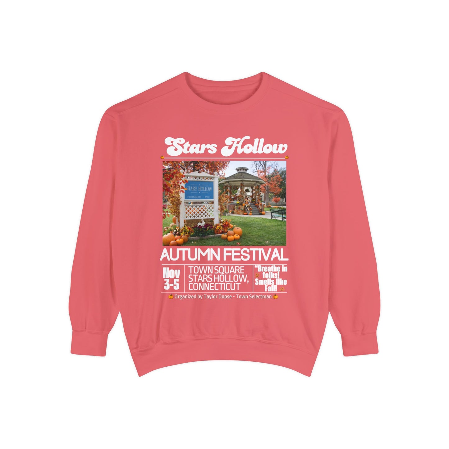 Comfort Colors® Gilmore Girls TV Show Sweatshirt - Stars Hollow Autumn Festival