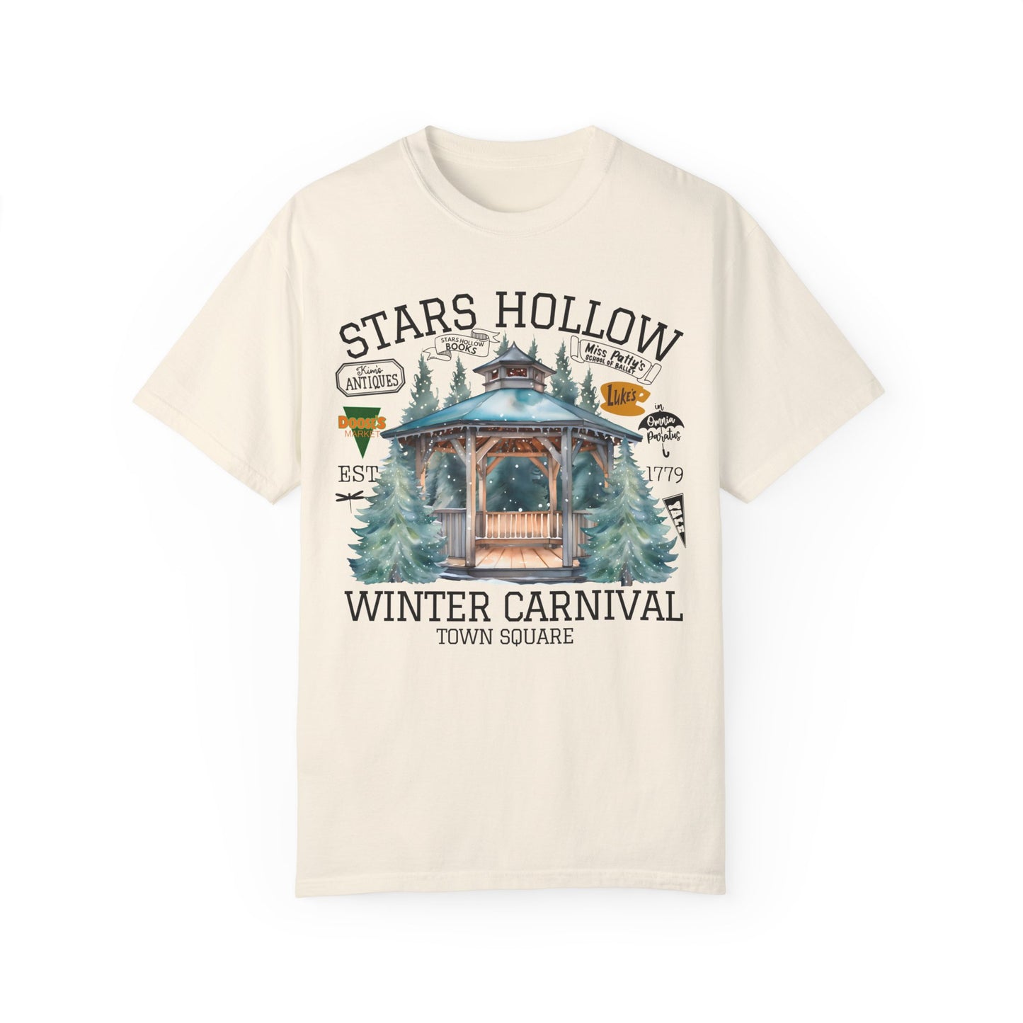 Comfort Colors® Gilmore Girls Shirt - Stars Hollow Winter Carnival